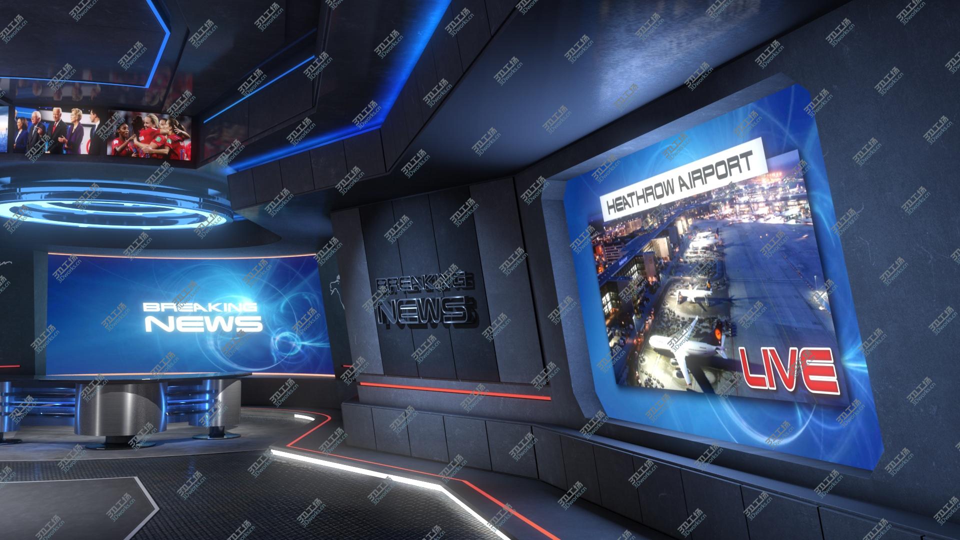 images/goods_img/20210313/VR Studio Breaking News 3D model/4.jpg